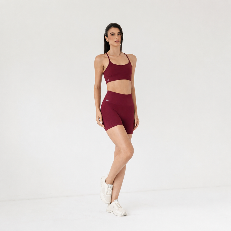 Shorts Vit Balance Sem Costura